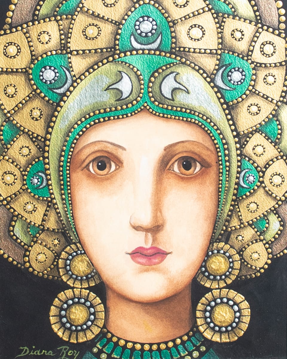 "Moon Queen" by Diana Roy 1940-2019 