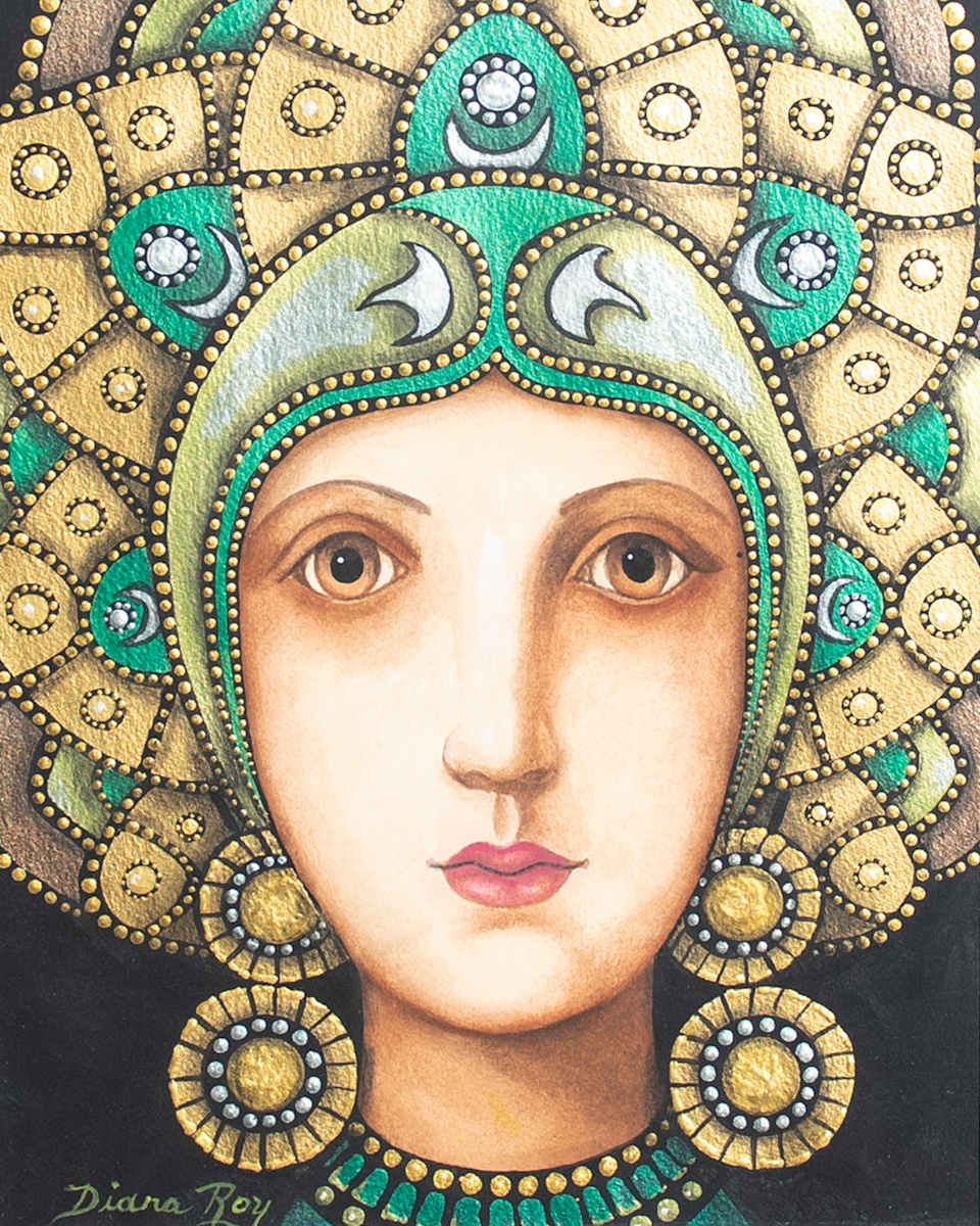 "Moon Queen" by Diana Roy 1940-2019, Image 2.