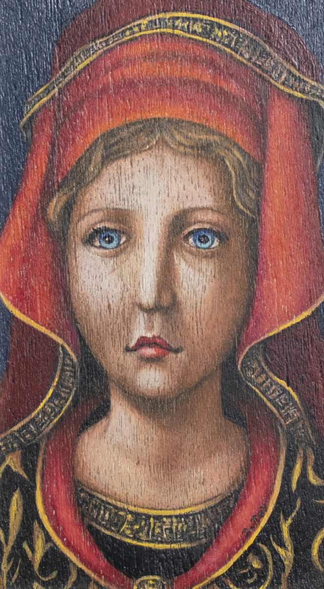 "St Theresa" by Diana Roy 1940-2019 