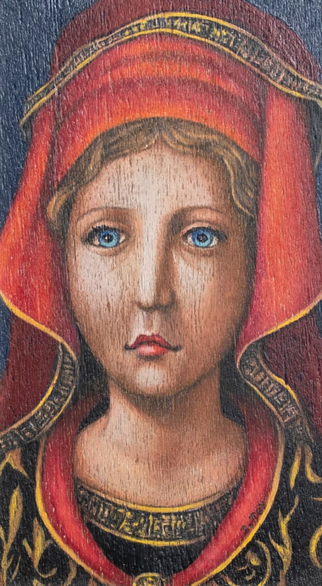 "St Theresa" by Diana Roy 1940-2019, Image 1.