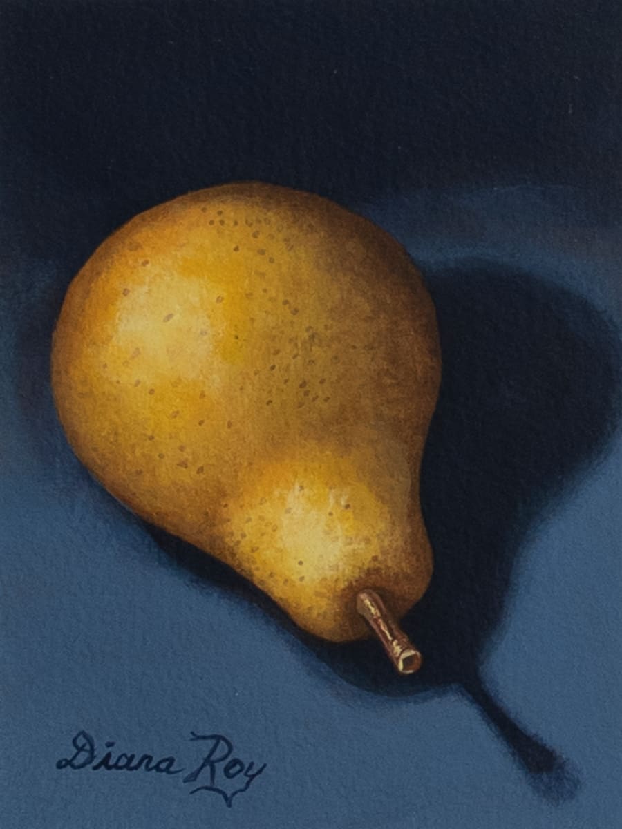 "Sterling Pear" by Diana Roy 1940-2019 