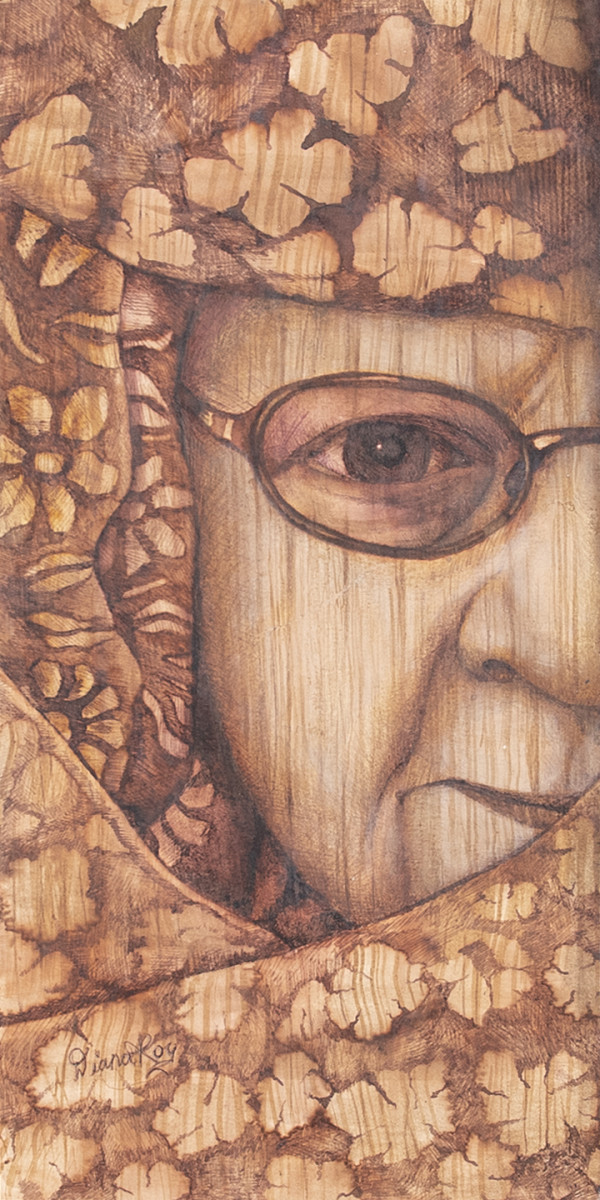 "Self Portrait" by Diana Roy 1940-2019 