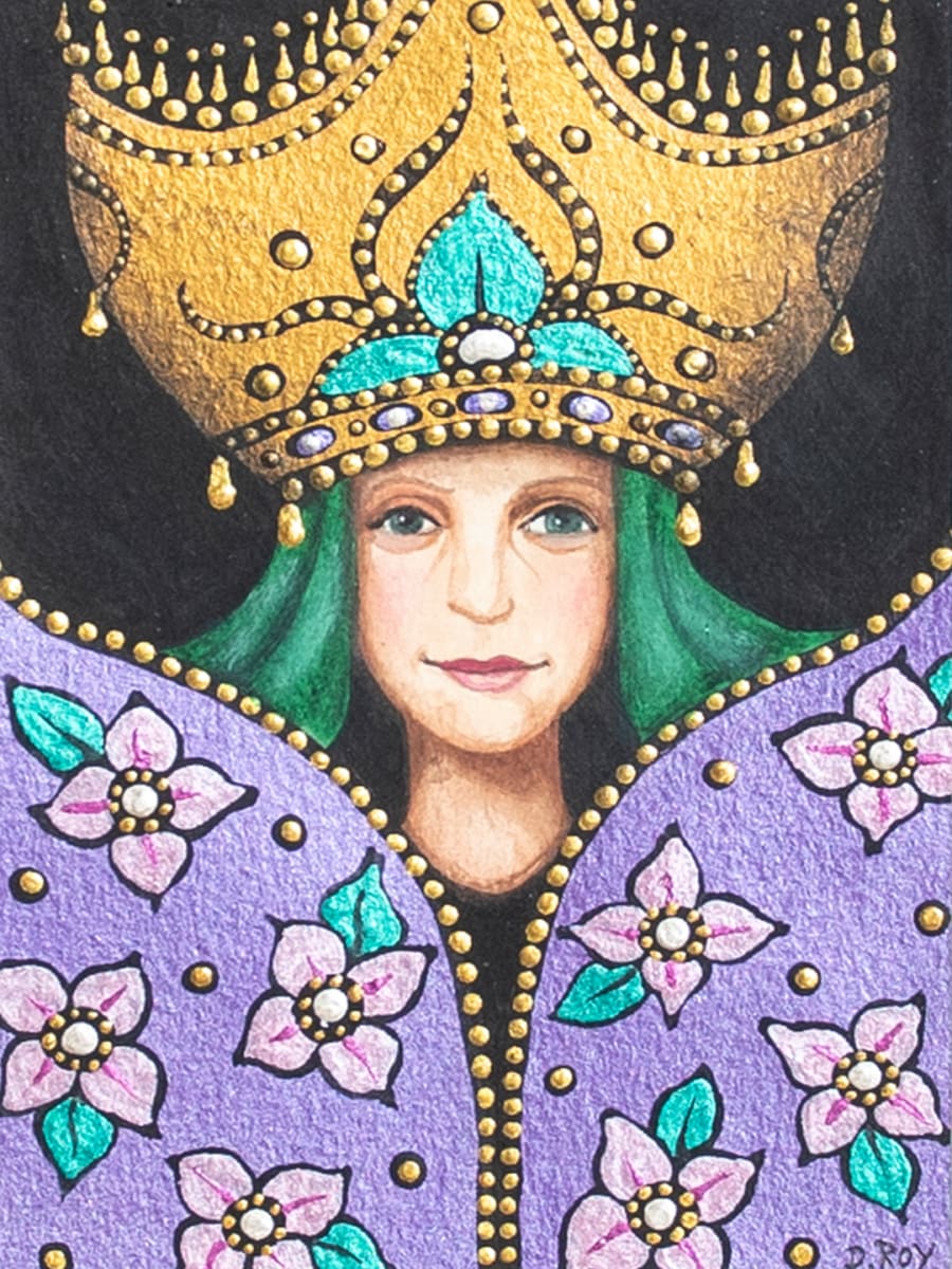 "Floral Queen" by Diana Roy 1940-2019 