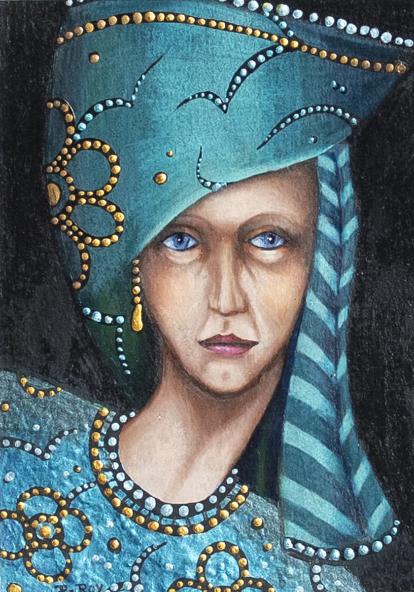 "Fashionista" by Diana Roy 1940-2019 