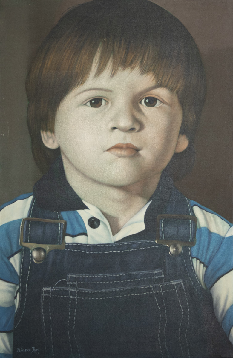 "Portrait of Nicky" by Diana Roy 1940-2019 