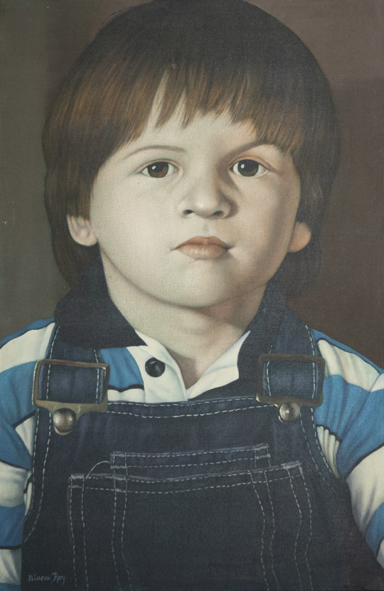 "Portrait of Nicky" by Diana Roy 1940-2019 