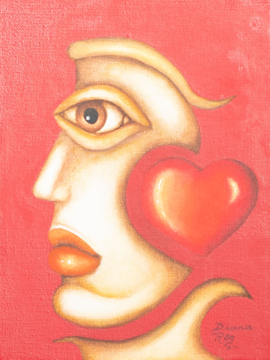 "Earheart" by Diana Roy 1940-2019, Image 1.