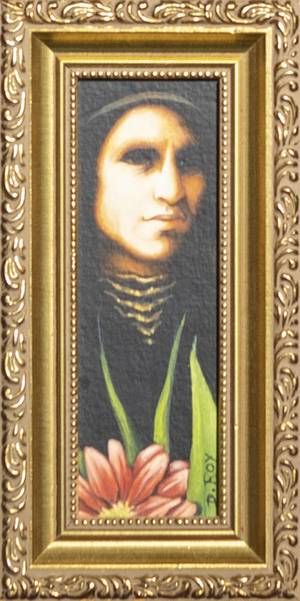 "Man in Black" by Diana Roy 1940-2019 