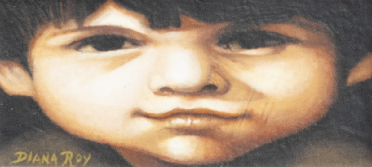 "Nick Stretching the Truth" by Diana Roy 1940-2019 