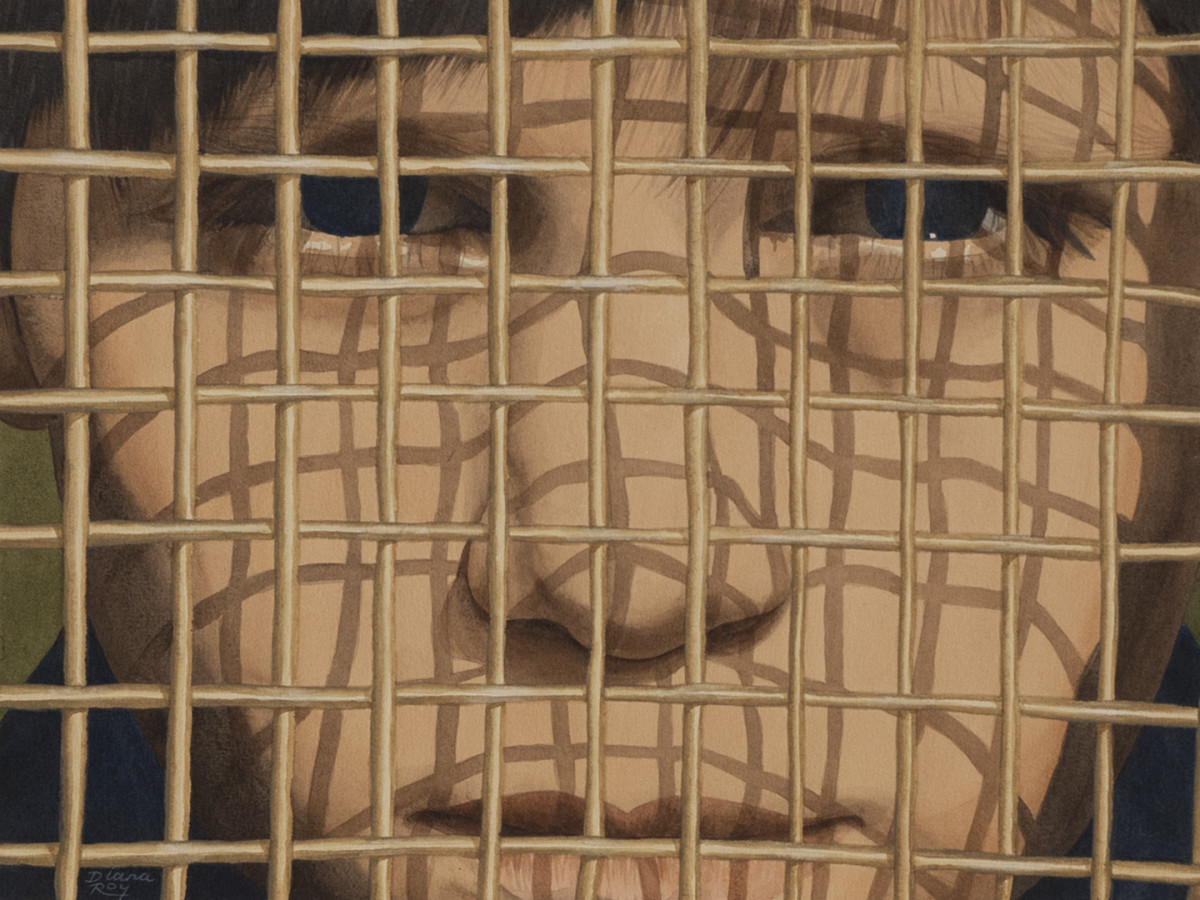 'Invisible Majority' by Diana Roy 1940-2019 