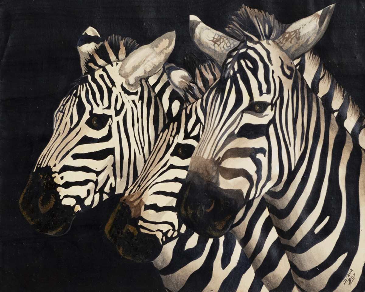 "Three's a Crowd" by Diana Roy 1940-2019 