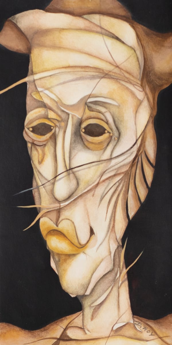 "Paperboy" by Diana Roy 1940-2019, Image 1.
