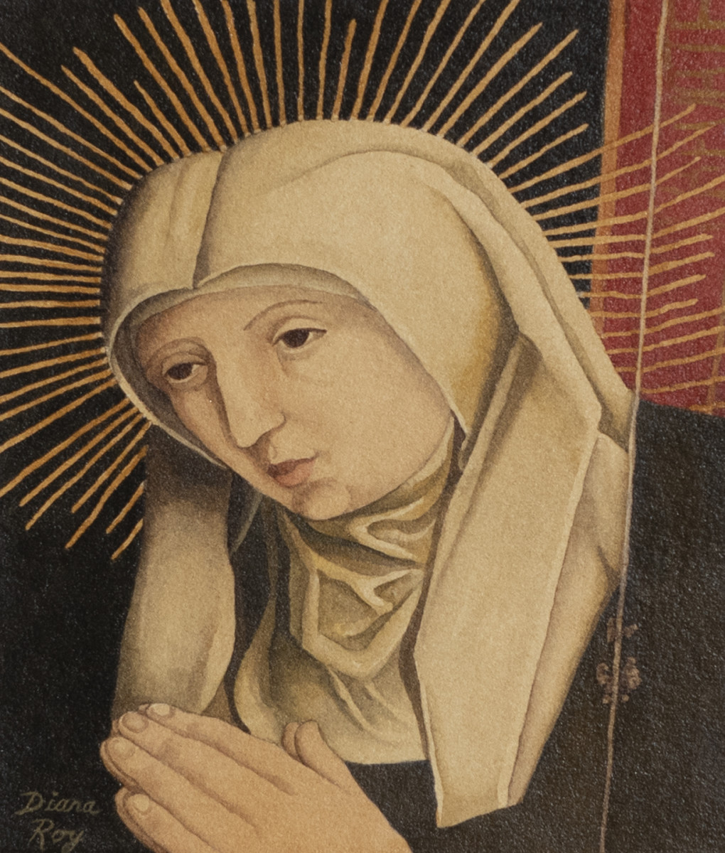 "Praying Madonna" by Diana Roy 1940-2019 