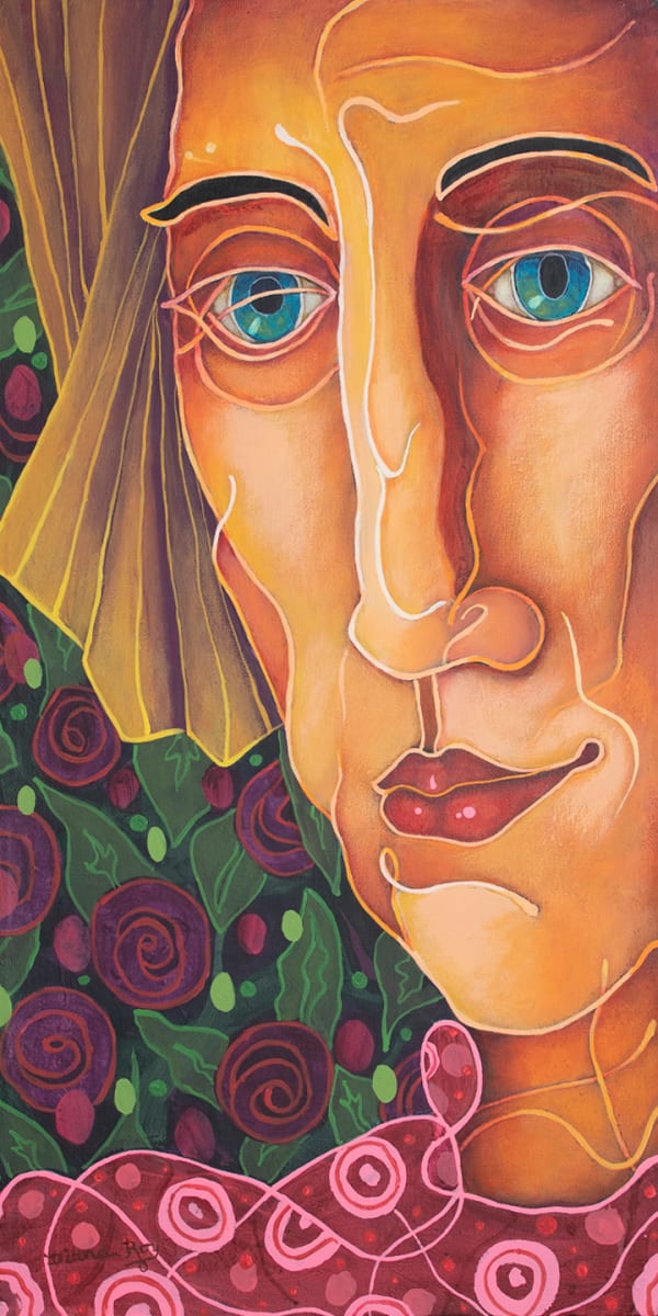 "Rosebud" by Diana Roy 1940-2019, Image 2.