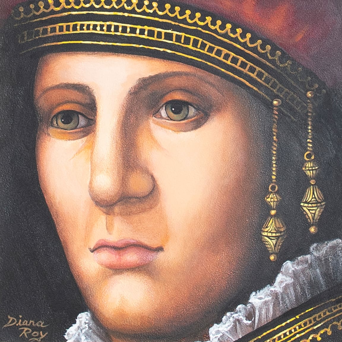 "Saint Michael" by Diana Roy 1940-2019, Image 1.