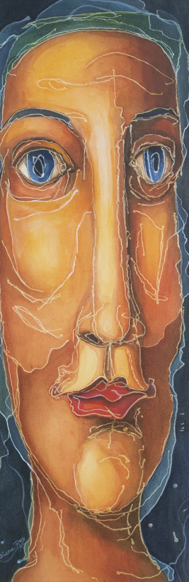 "Strung Out" by Diana Roy 1940-2019 