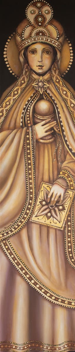 Untitled (Tall Saint) by Diana Roy 1940-2019, Image 1.