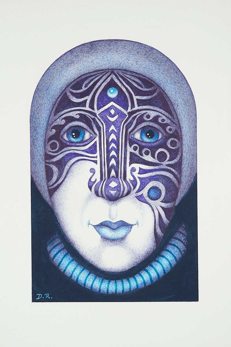 Asymetrical Tattoo by Diana Roy 1940-2019, Image 1.