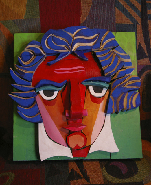 Ludwig von Beethoven | Людвіг Ван Бетховен by George Thaddeus Saj  Image: LUDWIG  VON  BEETHOVEN    
1770-1827         
“Music is the mediator between the spiritual and the sensual life.”    
Музика є посередником між духовним і чуттєвим життям.
