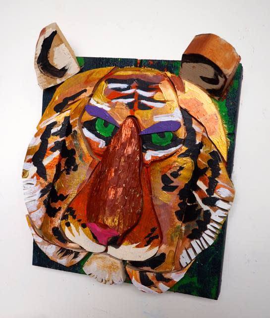 Aged Tiger by George Thaddeus Saj 
