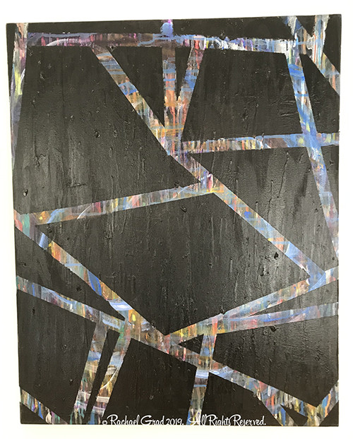 Abstract Geometric 3 by Rachael Grad 