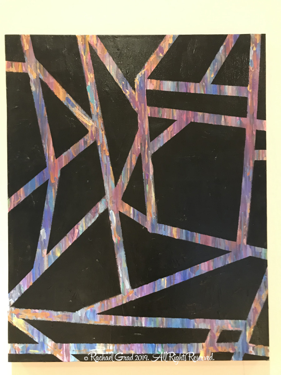 Abstract Geometric 4 by Rachael Grad 