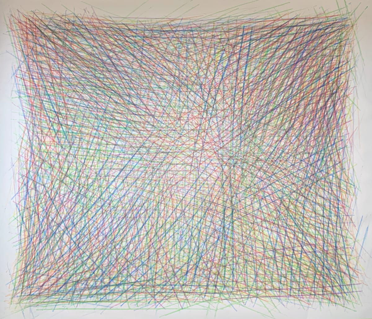 Motherhood Hit Me Like a Train, Route #3, 2021-22 Framed  Image: Motherhood Hit Me Like a Train, Route #3, 2021-22