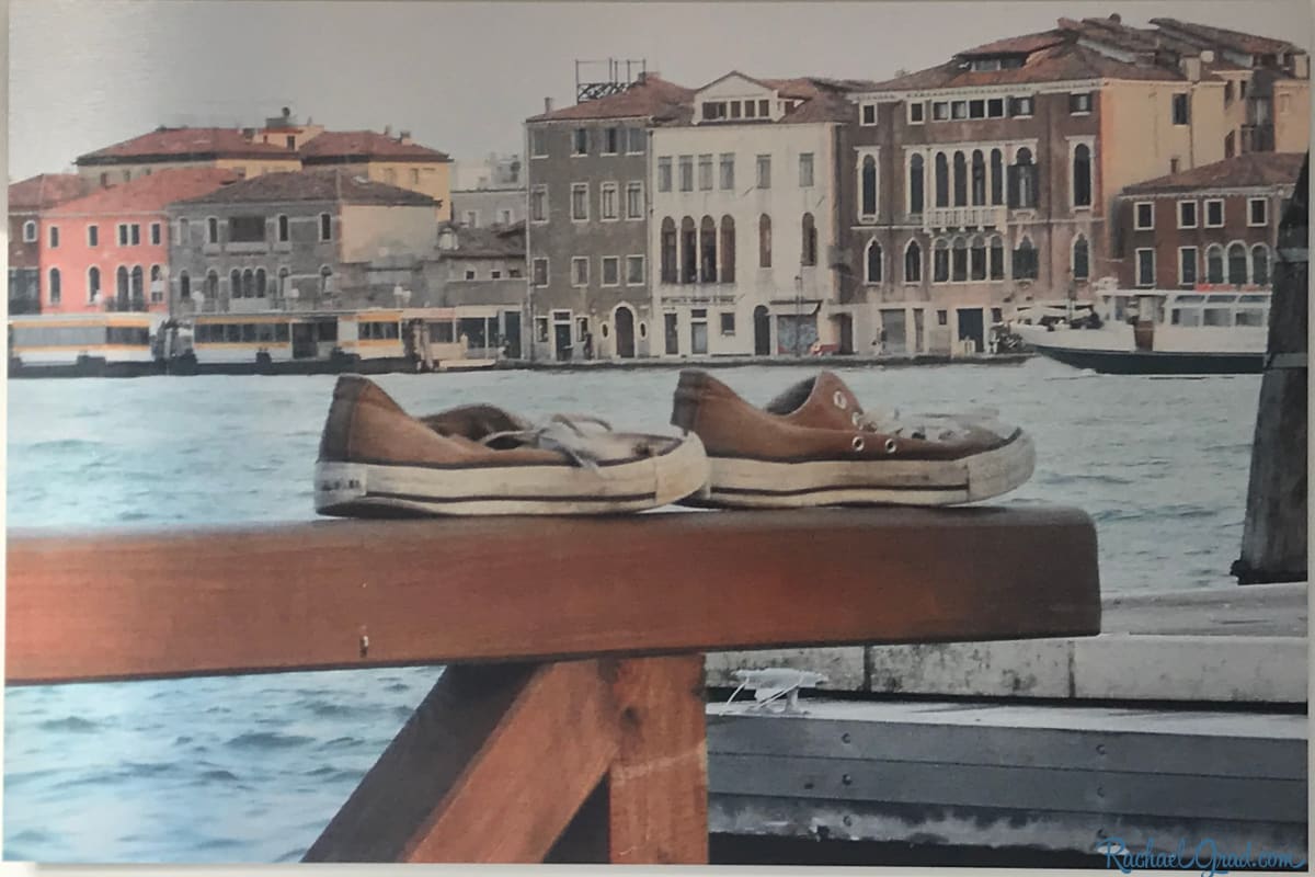 Old Shoes, Venice, Italy by Rachael Grad 