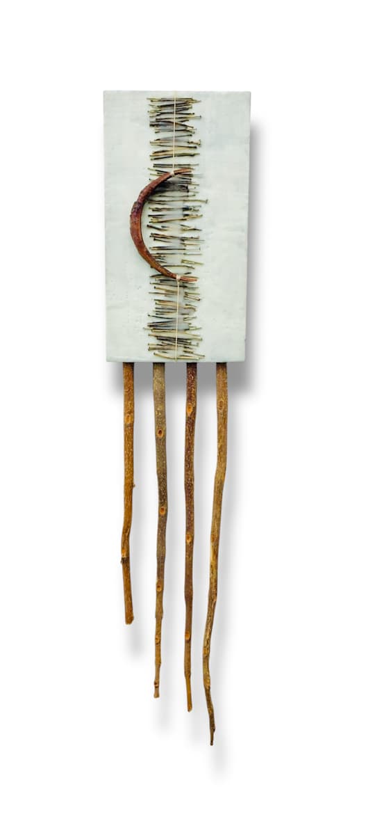 Moon Ties by Harmony Jones  Image: Moon Ties. No.5 Simplicity Road Series.
