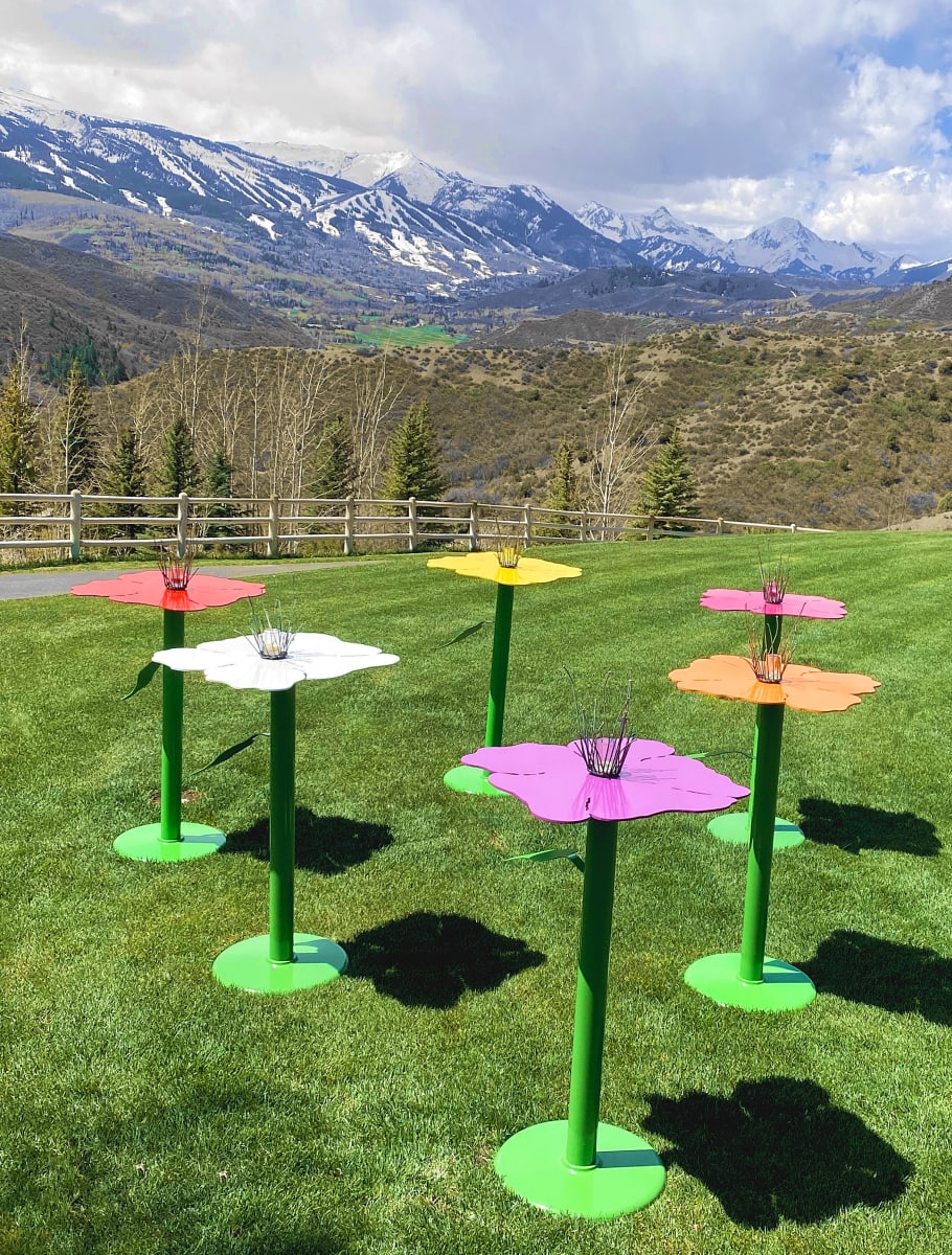 Garden Flower Tables ( 6 prototypes) by Andrea Wendel, Image 1.