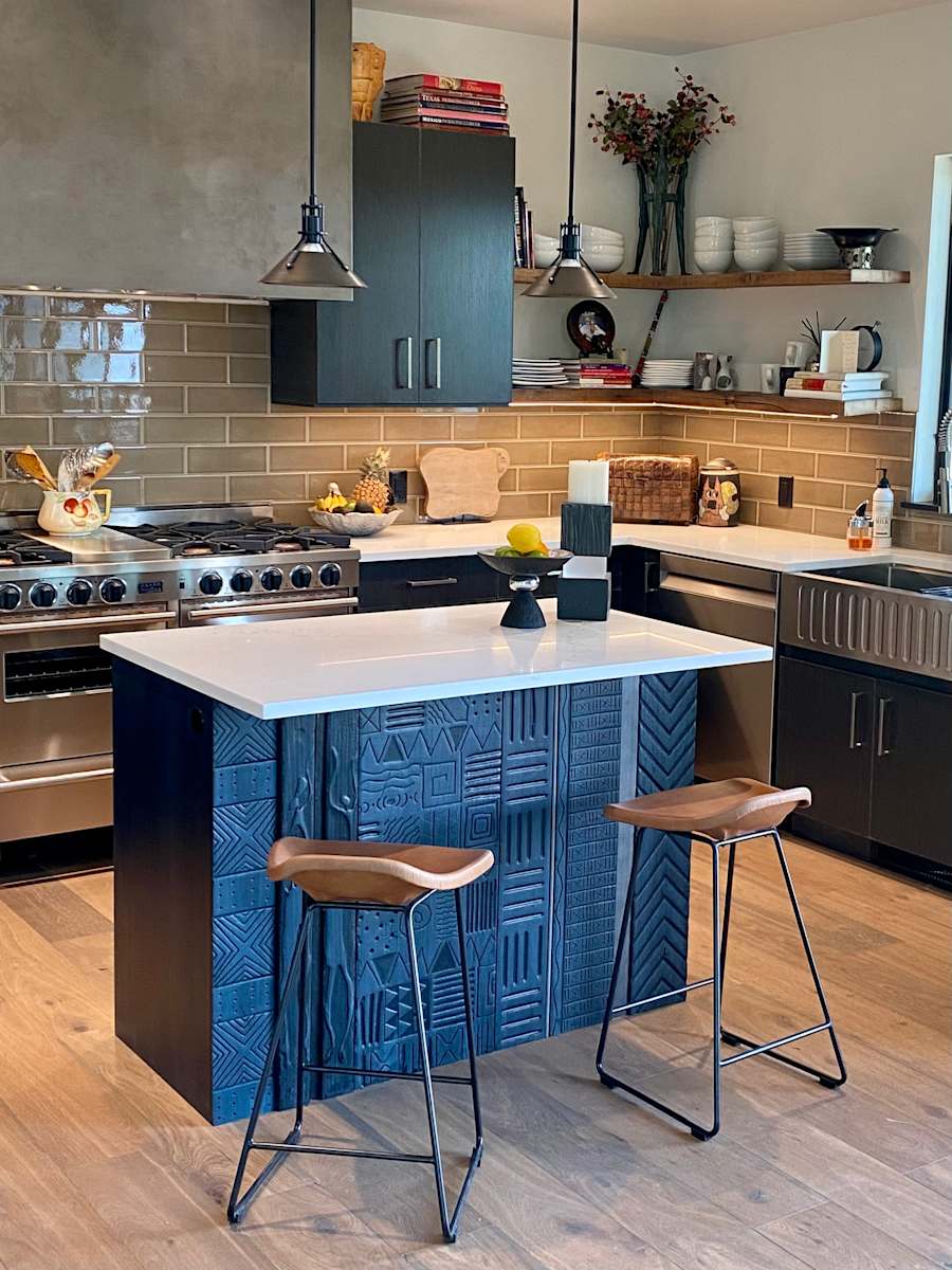 Custom Kitchen Island by Andrea Wendel, Image 1.