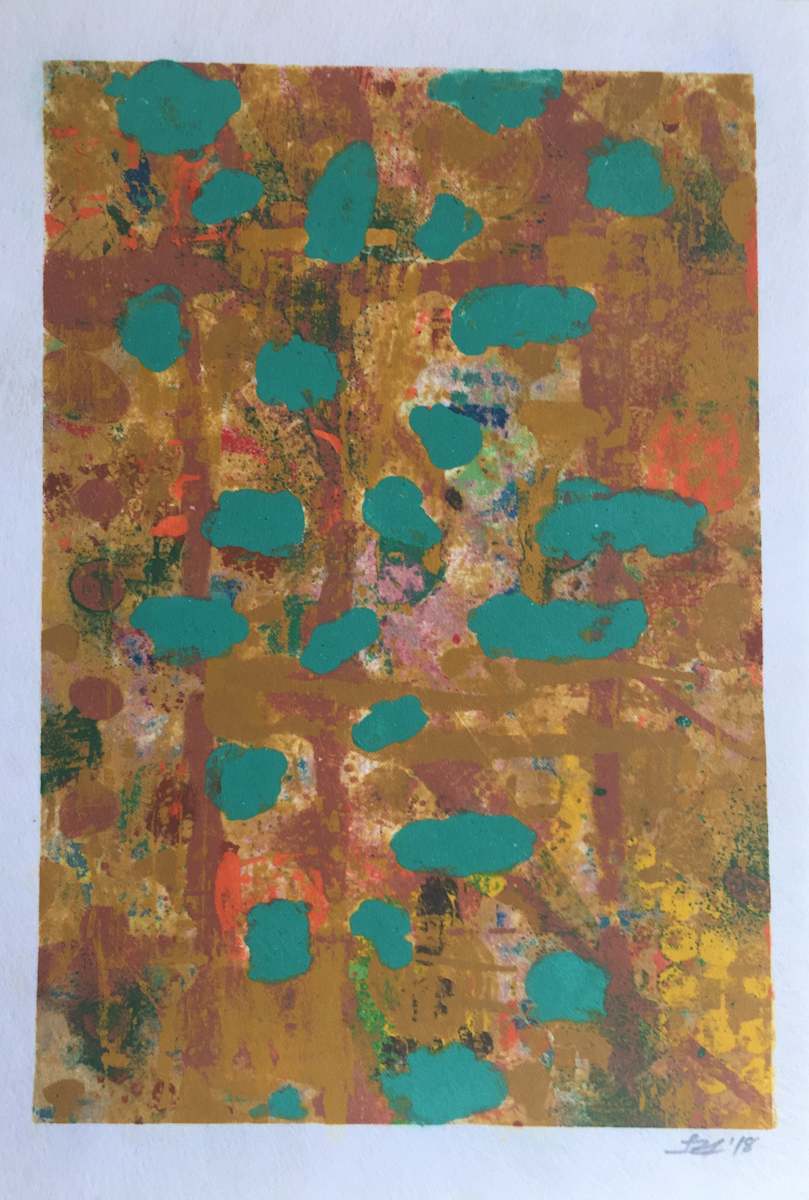 Turquoise Clouds by LZ Lerman, Image 1.