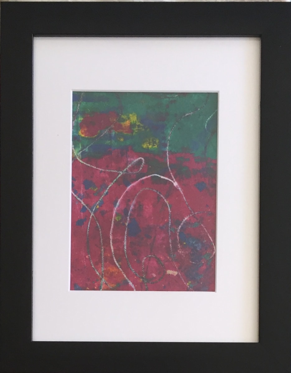 Magenta & String II by LZ Lerman, Image 1.