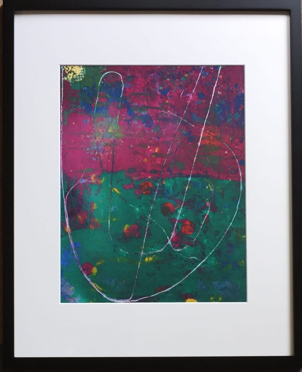 Magenta & String III by LZ Lerman, Image 1.