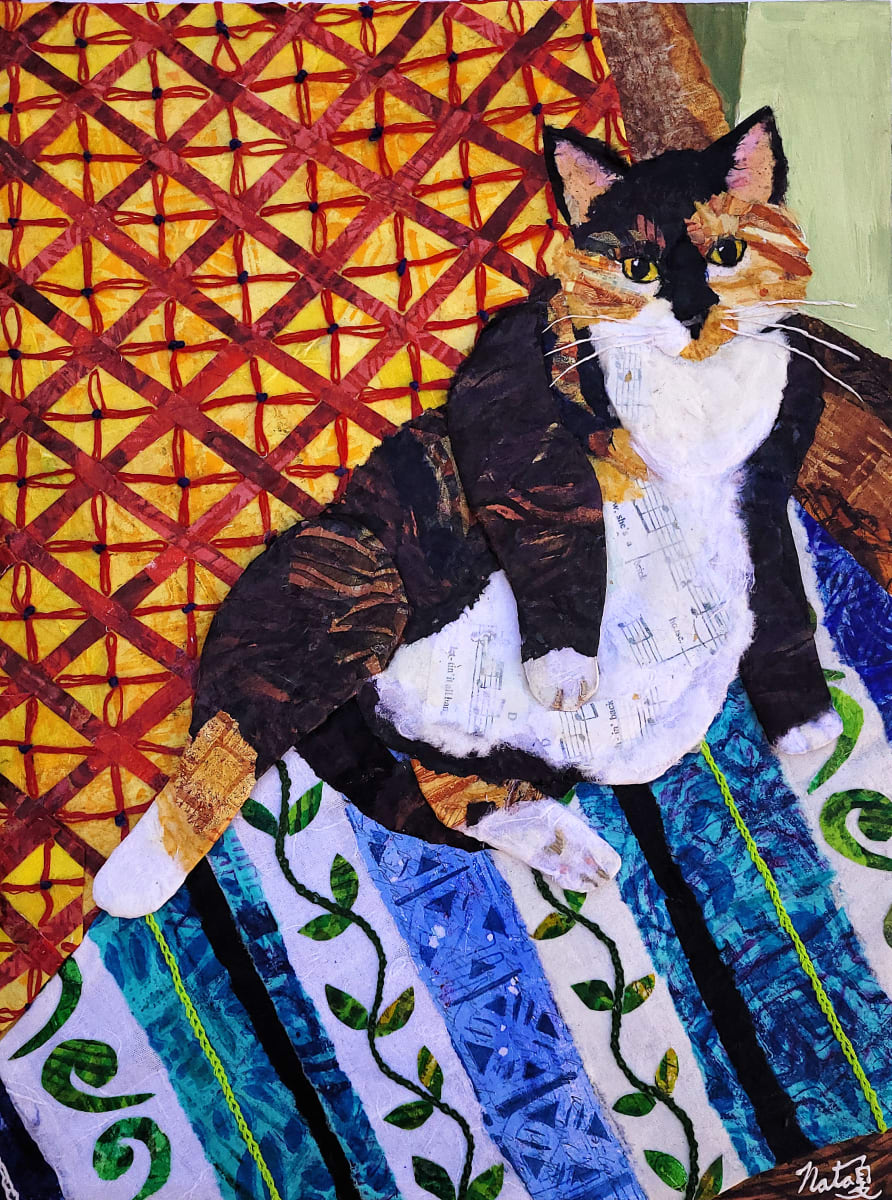 La Grande Odalisque by Poppyfish Studio: The Art of Natasha Monahan Papousek 