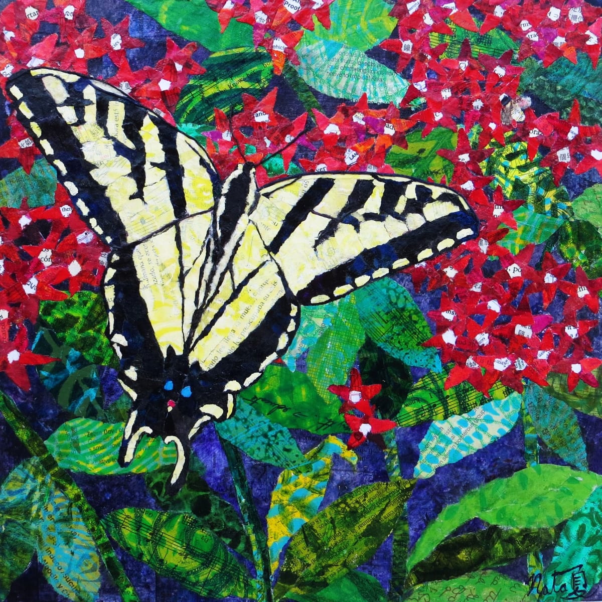 Catch a Tiger by the Swallowtail by Poppyfish Studio: The Art of Natasha Monahan Papousek 