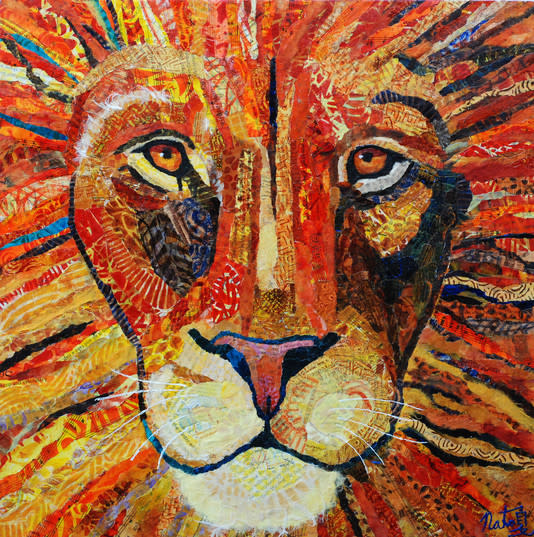 Leon the Lion by Poppyfish Studio: The Art of Natasha Monahan Papousek 