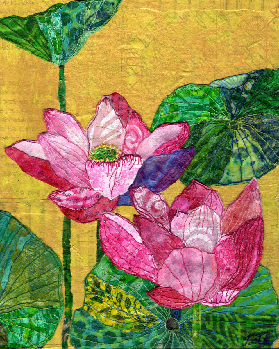 Lotus of Compassion by Natasha Papousek 