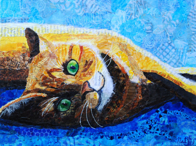 Mr. Ginger by Poppyfish Studio: The Art of Natasha Monahan Papousek 