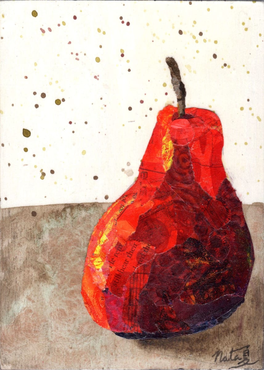 The Red Pear by Poppyfish Studio: The Art of Natasha Monahan Papousek 