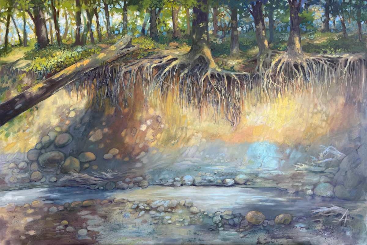 Dry Riverbed by Mary Ann Trzyna, Image 1.