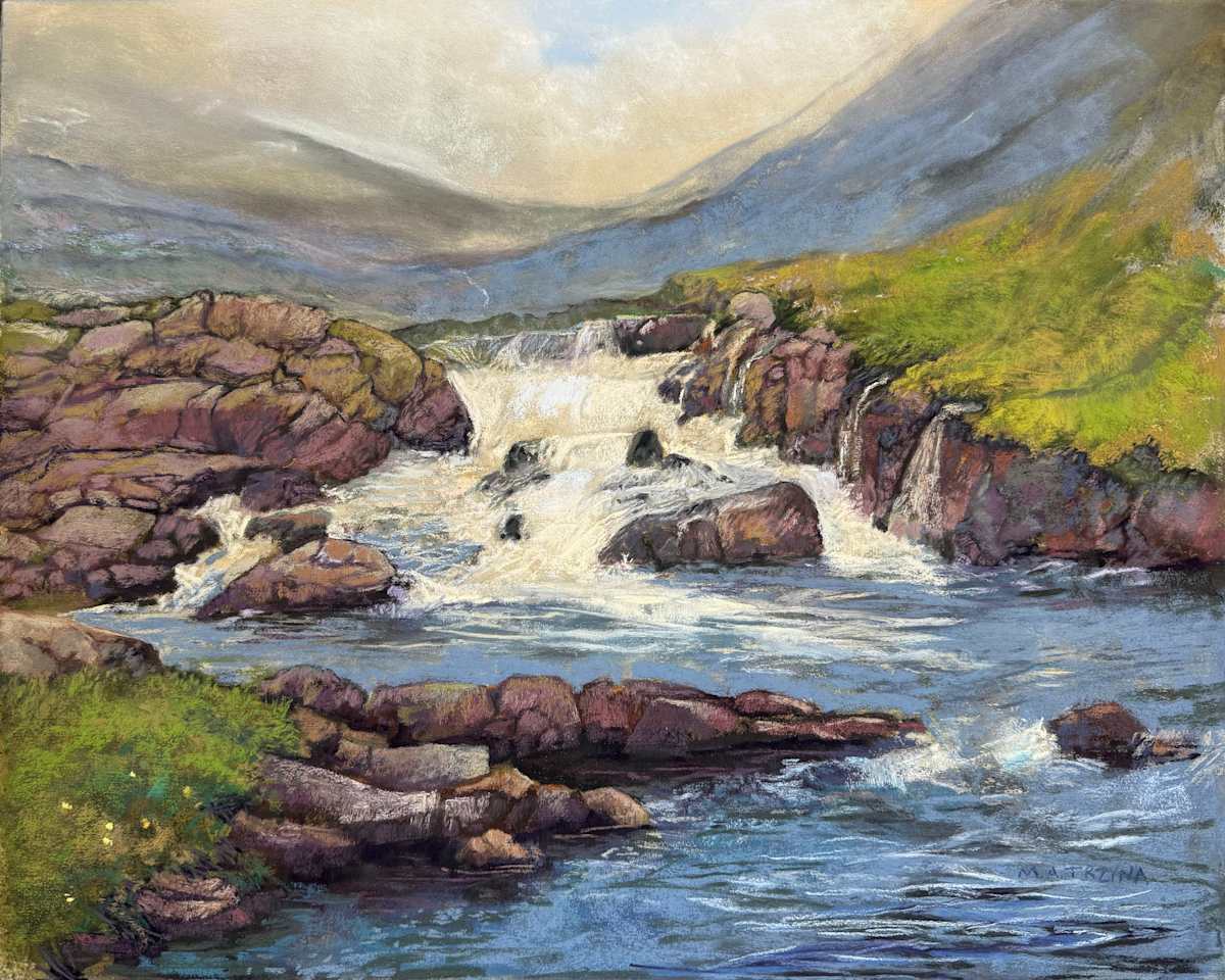 Waterfall, Iceland by Mary Ann Trzyna, Image 1.
