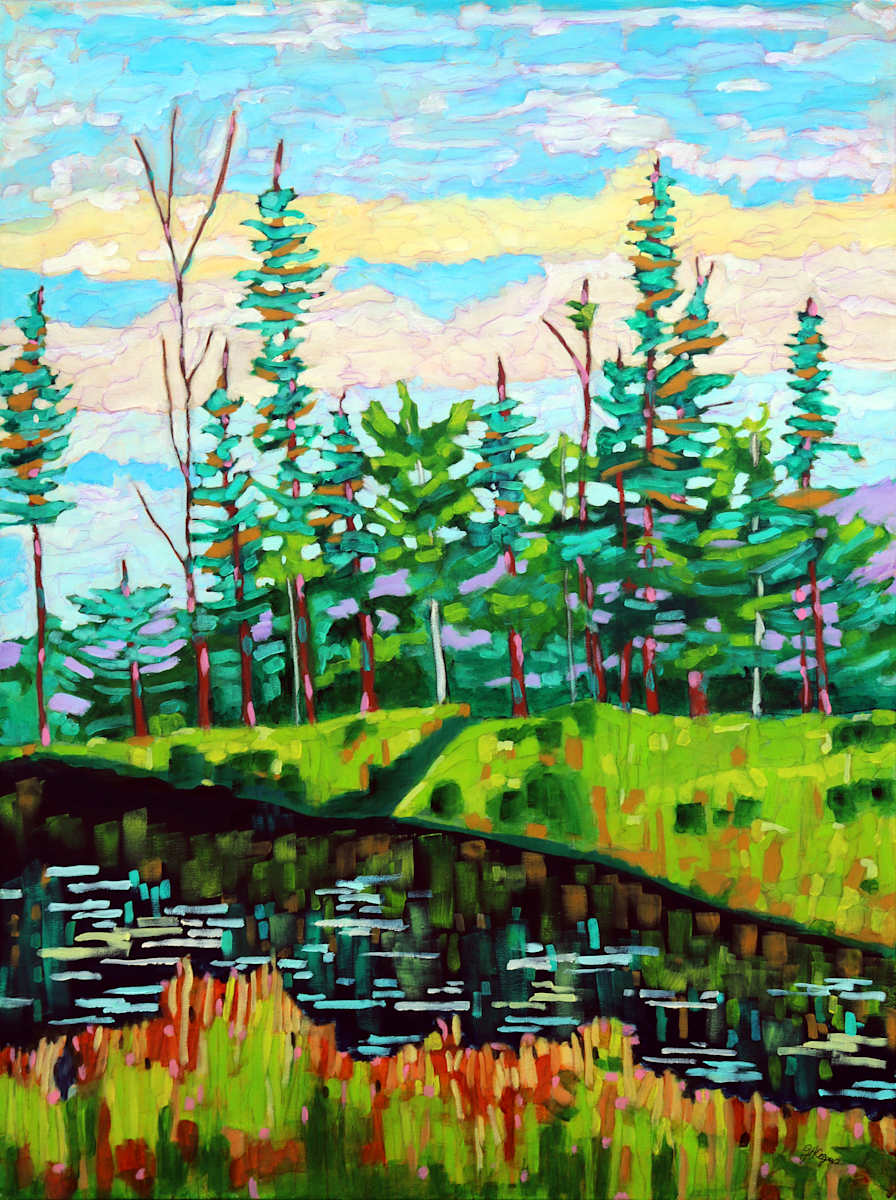 Algonquin Pond B by Janet Horne Cozens 