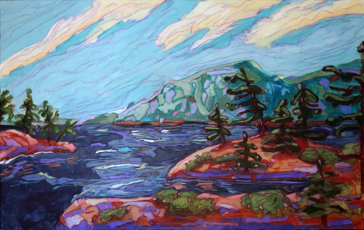 BLUEBERRY POINT by Janet Horne Cozens, Image 1.