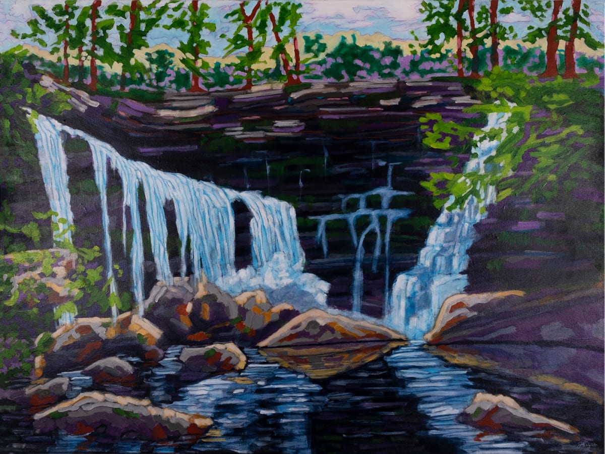 Cooling (Ball's Falls) by Janet Horne Cozens 