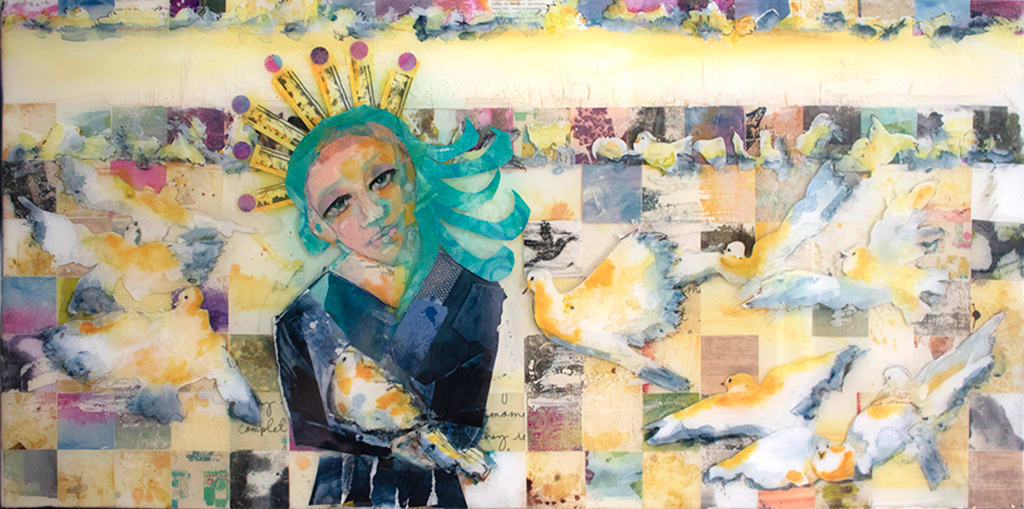 Paloma by Janet Horne Cozens 