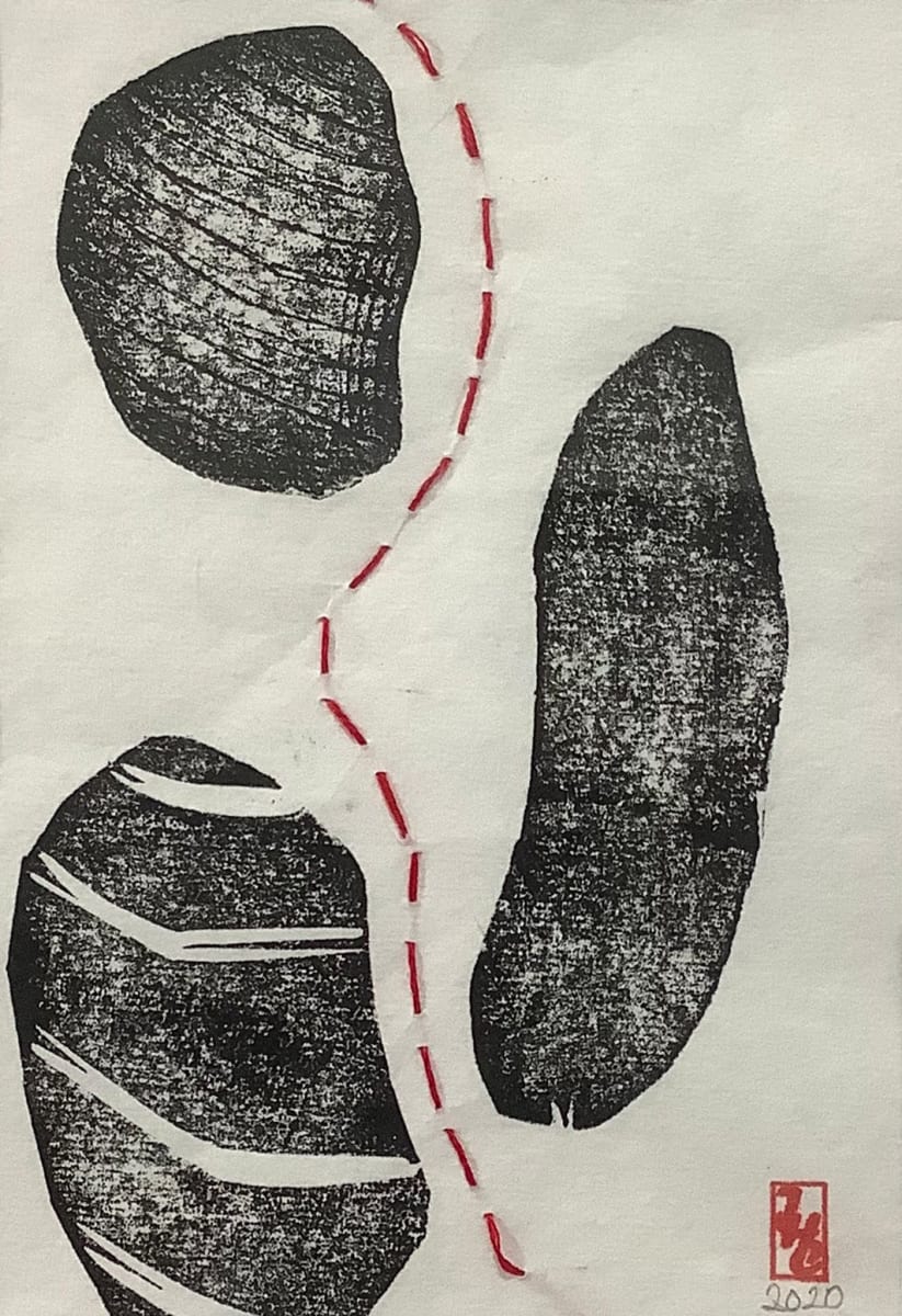 Red Pebbles, Image 1.