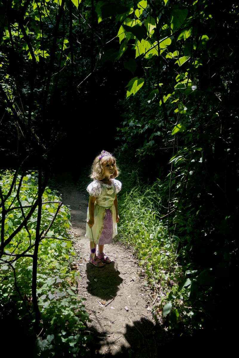 Girl in the Garden #2 