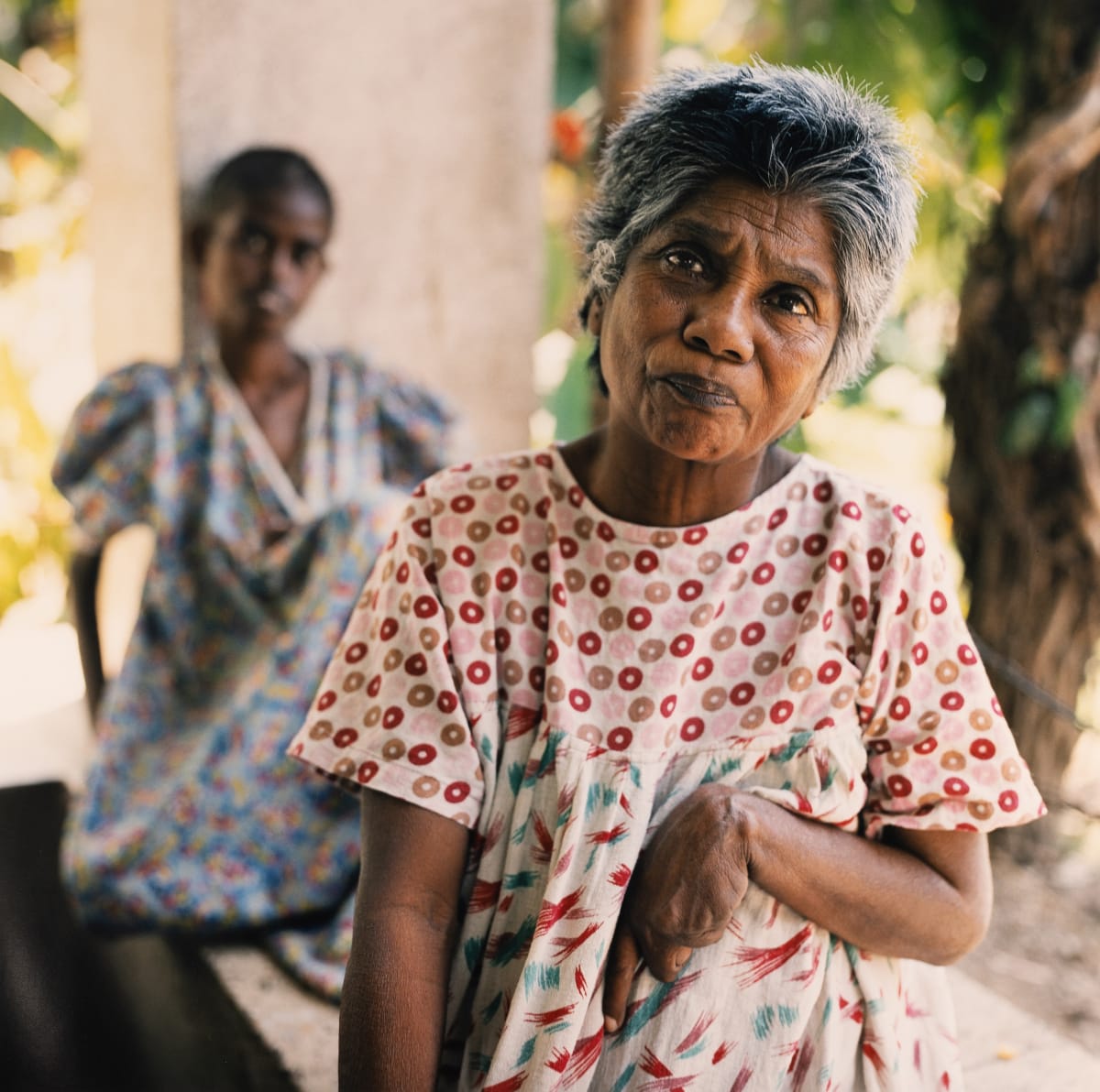 Patient at Mother Theresa’s Missionaries of Charity (Calcutta, India) by Amie Potsic 