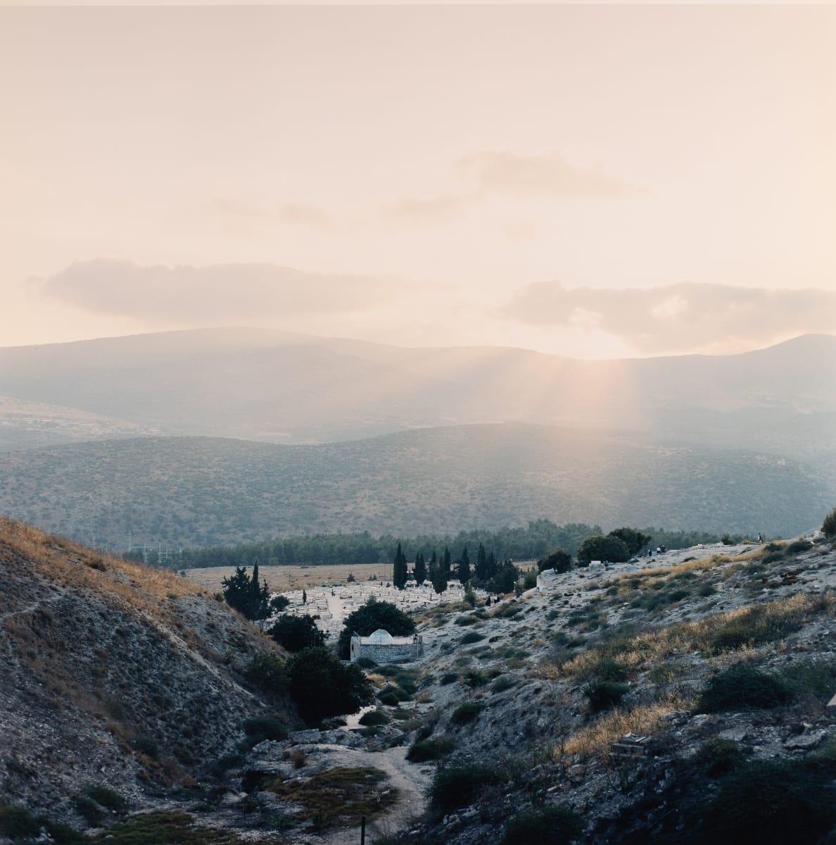 Sunset (Tzfat, Israel) by Amie Potsic 